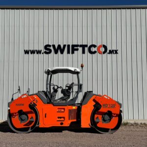 #2043 COMPACTADOR DE DOBLE RODILLO HAMM HD+12I  2014